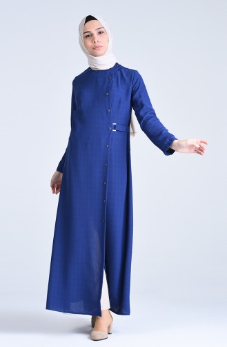 Side Binding Abaya 6853-05 Saks 6853-05