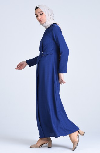 Side Binding Abaya 6853-05 Saks 6853-05