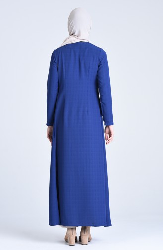 Side Binding Abaya 6853-05 Saks 6853-05