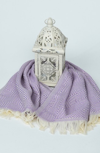 Pestemal de Coton 50x70 Serviette de Tête 1000-04 Lila 1000-04
