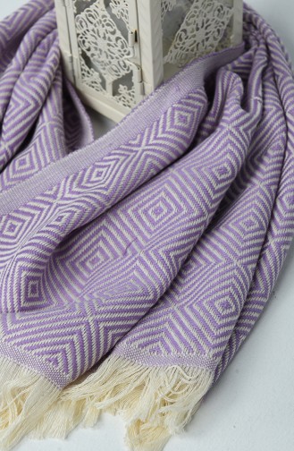 Pestemal de Coton 50x70 Serviette de Tête 1000-04 Lila 1000-04