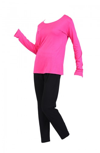 Pyjama Manches Longue 0003-01 Fushia 0003-01