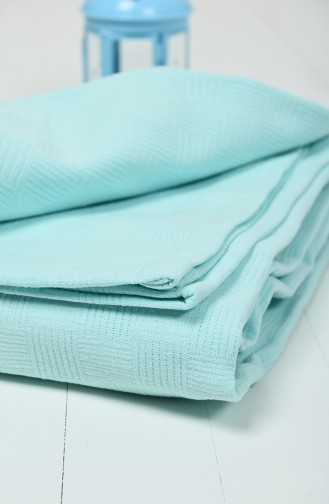 Cotton 200x230 Double Pique 10004-06 Mint Blue 10004-06