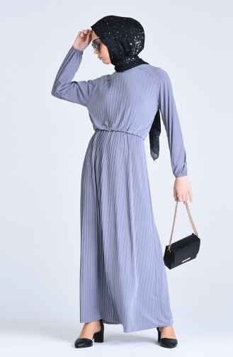 Robe Plissée 5302-06 Gris 5302-06