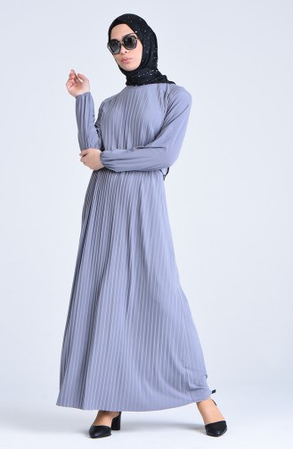 Robe Plissée 5302-06 Gris 5302-06