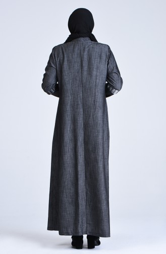 Black Abaya 1318-03