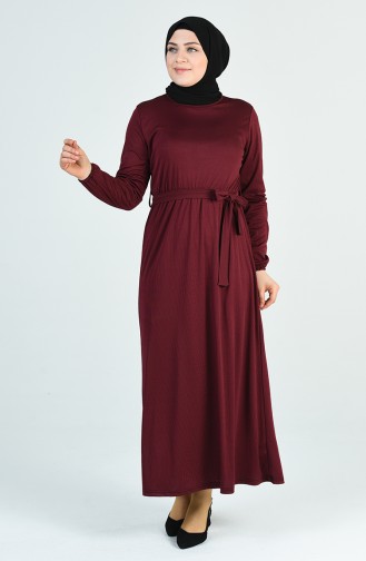 Robe Hijab Bordeaux 8004-02
