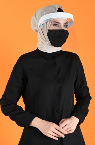 Transparentes Gesichtsschutzvisier 8000-01 Weiss 8000-01