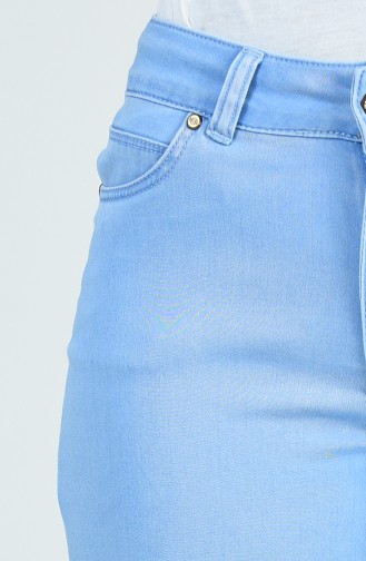 Wide leg Jeans 9108-01  Ice Blue 9108-01