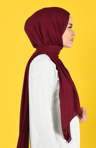 Combed Shawl 9006-12 Claret Red 9006-12