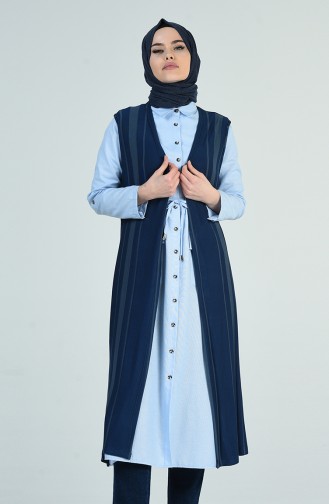 Indigo Gilet 8028-01