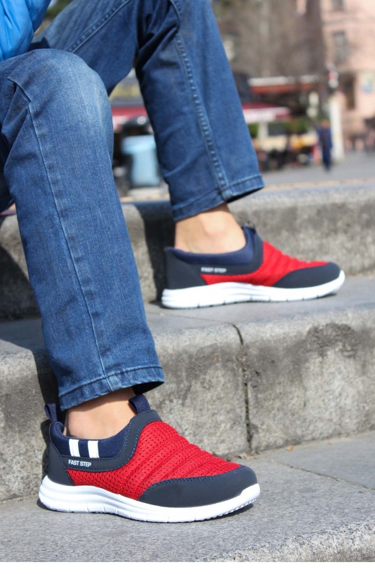 Fast Step Spor Ayakkabi Erkek Cocuk Kirmizi Lacivert Unisex Cocuk Sneaker Ayakkabi 868fa1006 Sefamerve