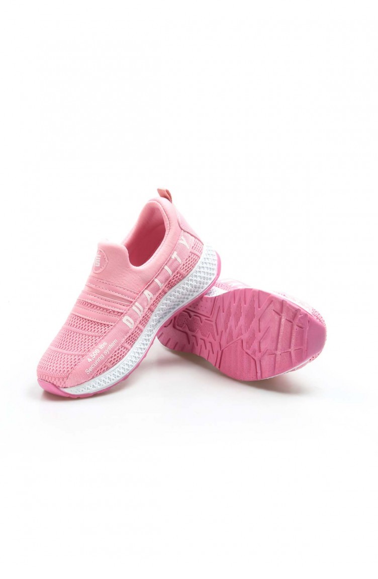 Fast Step Spor Ayakkabi Erkek Cocuk Pembe Beyaz Unisex Cocuk Sneaker Ayakkabi 877fa215p Sefamerve