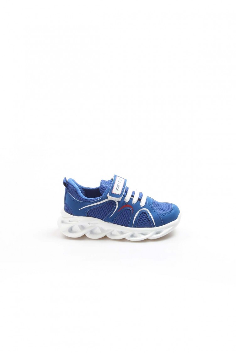 Fast Step Spor Ayakkabi Erkek Cocuk Saks Mavi Unisex Cocuk Sneaker Ayakkabi 931pa001 Sefamerve