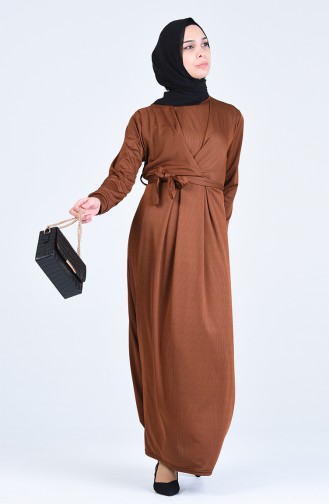 Tabak Hijab Kleider 8003-02
