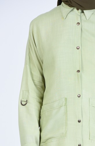 قميص أخضر مائي 1644-04