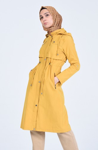 Mustard Trench Coats Models 6093-03