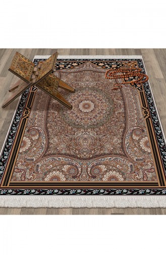 Tapis de Prière Couleur Brun 1022