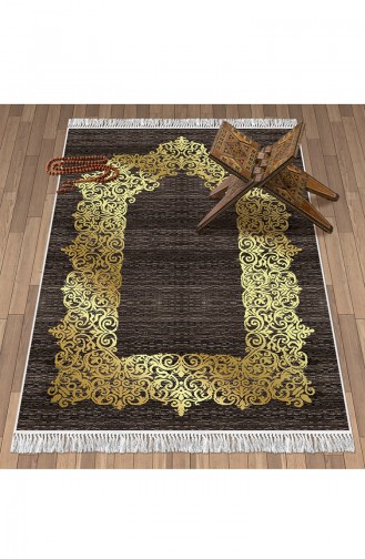 Brown Prayer Rug 1074-03