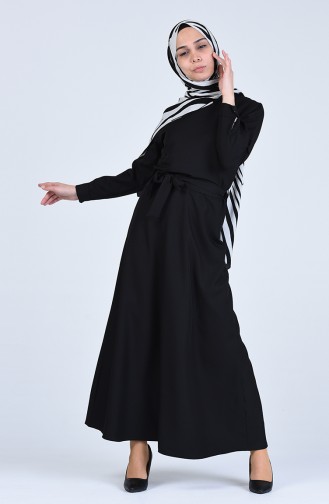 Robe Hijab Noir 5290B-01