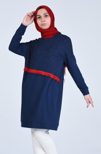 Navy Blue Tunics 1548-01