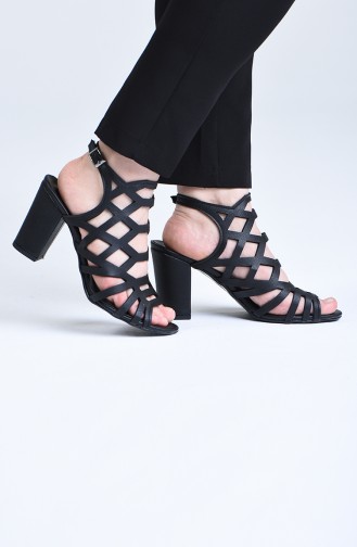 Black High-Heel Shoes 0072-02