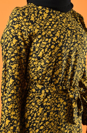 فستان أصفر خردل 5290-02