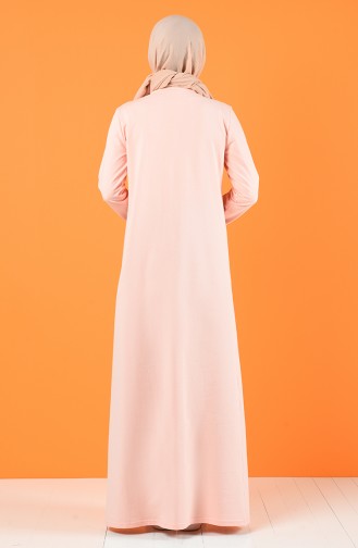 Robe Hijab Poudre 5042-11