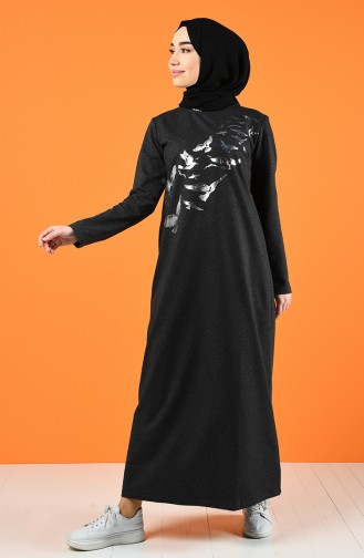 Robe Hijab Antracite 5042-12