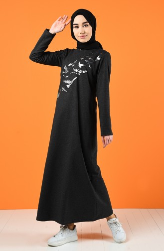 Robe Hijab Antracite 5042-12