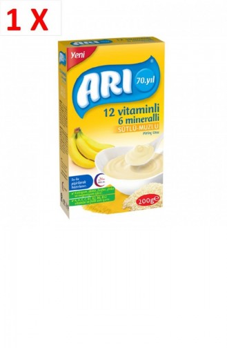 Arı 200 Gr 12 Vitamine 6 Mineralien Milchiger Bananen Reis  1201709