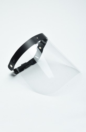 Visière Mobile Transparente Pour la Protection du Visage 17001-01 Noir 17001-01