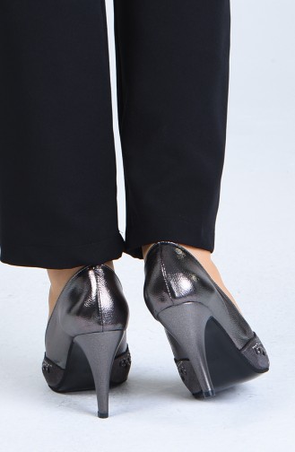 Platinum High-Heel Shoes 0002-03