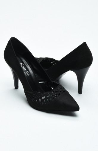 Chaussures a Talons Noir 0002-01