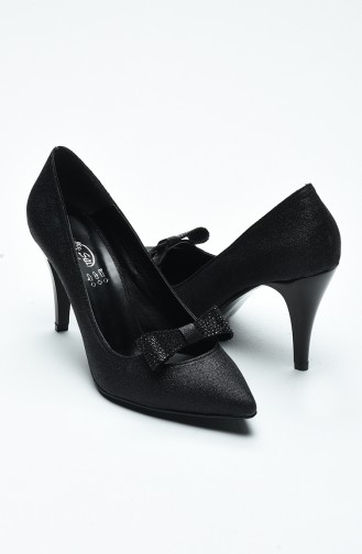 أحذية الكعب العالي أسود 0012-01