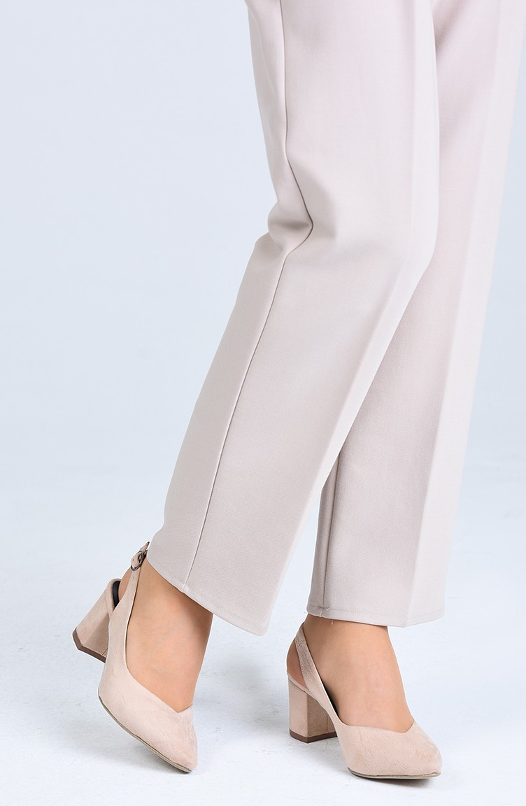 skin color high heels