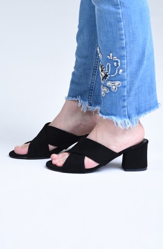 Chaussures a Talons Noir 9100-06