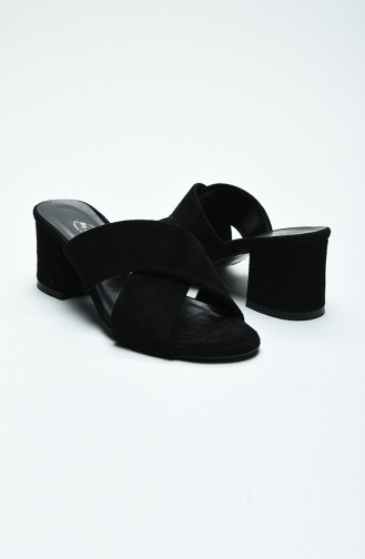 Chaussures a Talons Noir 9100-06