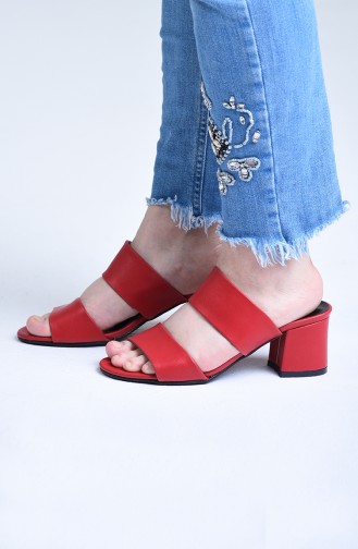 Red High-Heel Shoes 9102-03