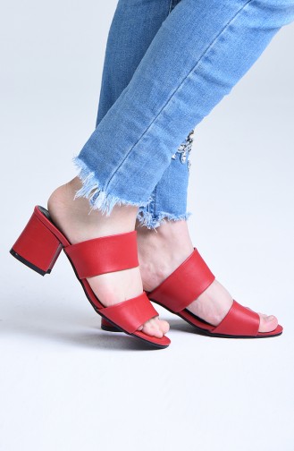 Red High-Heel Shoes 9102-03