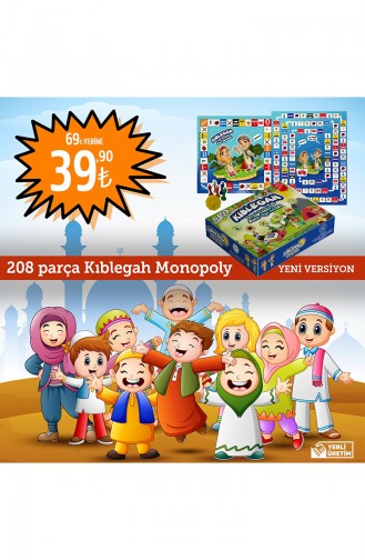 Kıblegah Aile Oyunu 208 Parça