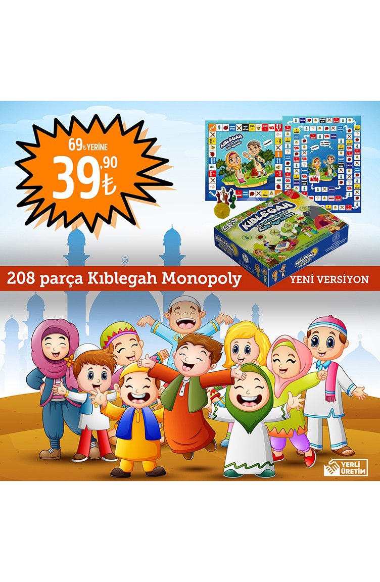 Kıblegah Aile Oyunu 208 Parça