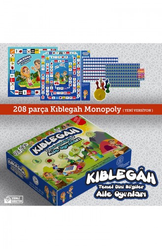 Kıblegah Aile Oyunu 208 Parça
