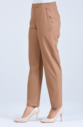 Pantalon Taille Haute 3190PNT-02 Camel 3190PNT-02