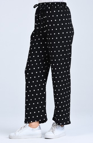 Pantalon Noir 5296A-01