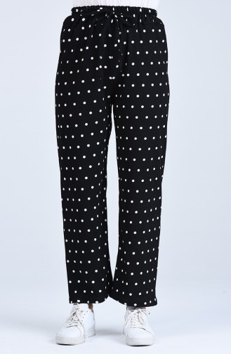 Pantalon Noir 5296A-01