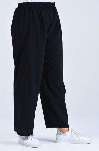 Pantalon Noir 3002-01