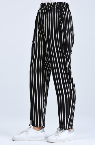 Pantalon Noir 1502-01