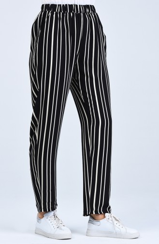 Pantalon Noir 1502-01