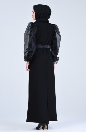 Black İslamitische Jurk 60119-02